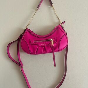 Aldo Pink Crossbody Bag with Vibrant Style